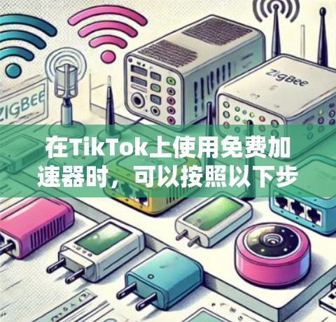 在TikTok上使用免费加速器时，可以按照以下步骤操作